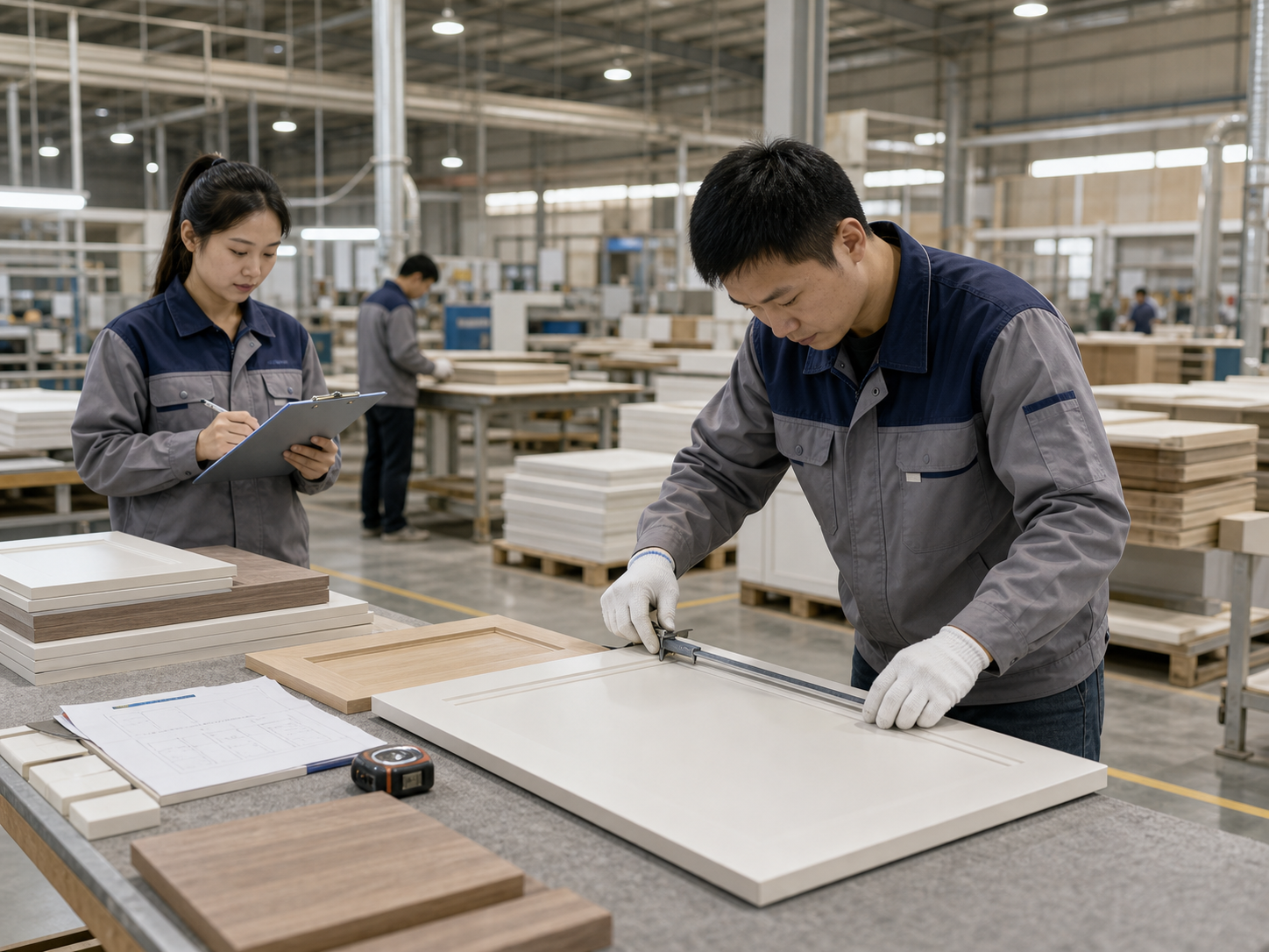 Cabinet quality inspection in China